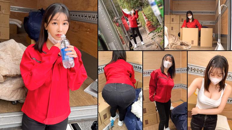 新卒トラック配送ドライバーほのか